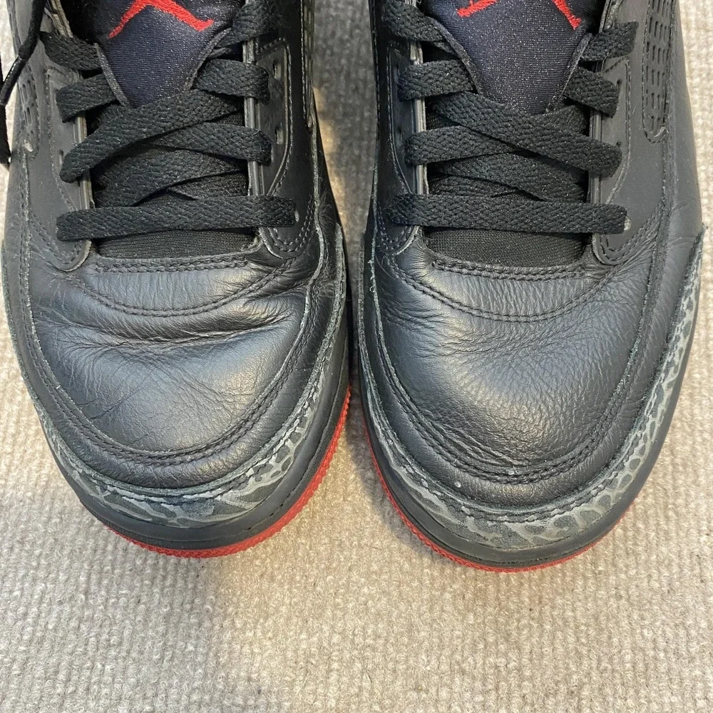 Jordan‎ Spizike Low Shoes Mens Size 11 Black Elephant Print Sneakers FQ1759-006